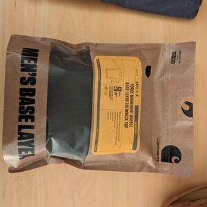 Carhartt Black Base Layer Crew Neck Top